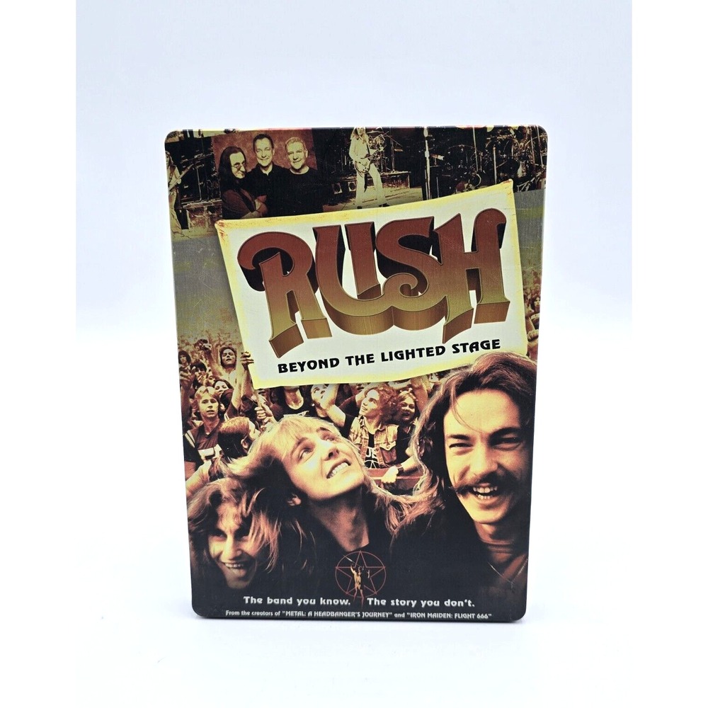 Rush: Beyond the Lighted Stage (DVD, 2010, Canadian) Steel Box VG